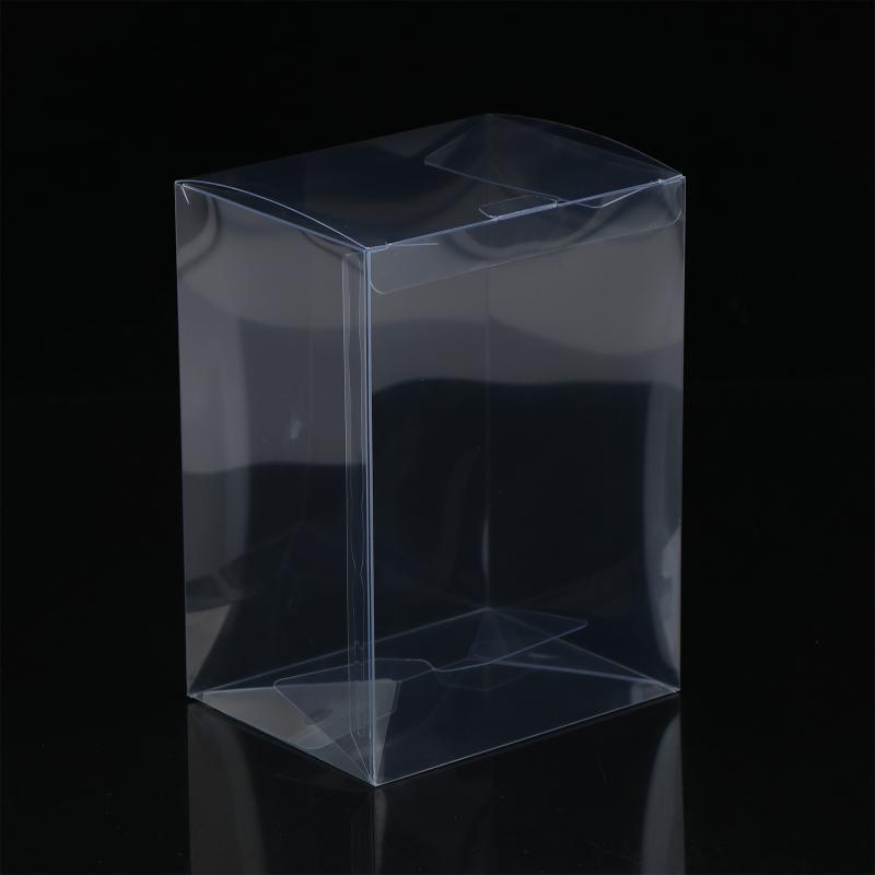 5Pcs 118×92×162Mm Clear Display Case Compatible With 4 Inch Vinyl Figures Heavy Duty Protective Box With Locking Tab