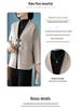 Women's Spring & Autumn Knit Cardigan: Fashionable Trench Coat for Middle-Aged & Elderly, New 2025 Style with Noble, Elegant Design.