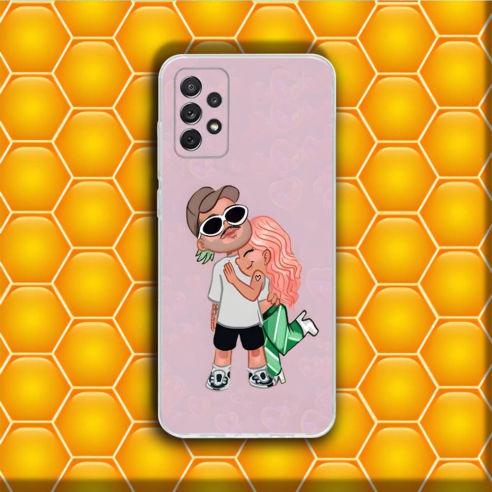 K-Karol G Tropicoqueta  Phone Case Silicone For Samsung S30,23,21,22,20 FE lite,S10,9,PIus Note20ultra Soft Transparent SamsungS8