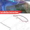 New E39 Auto Seals Car Rear Upper Trunk Windshield Moulding Trim Seal For BMW E39 525i 528i 530i 540i M5 1997-2003 51318159785