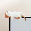 Cute Cartoon Cat Decor PVC Home Decor for Computer Top Fish Tank Aquarium Edge Mini Cat Landscape Desk Ornaments