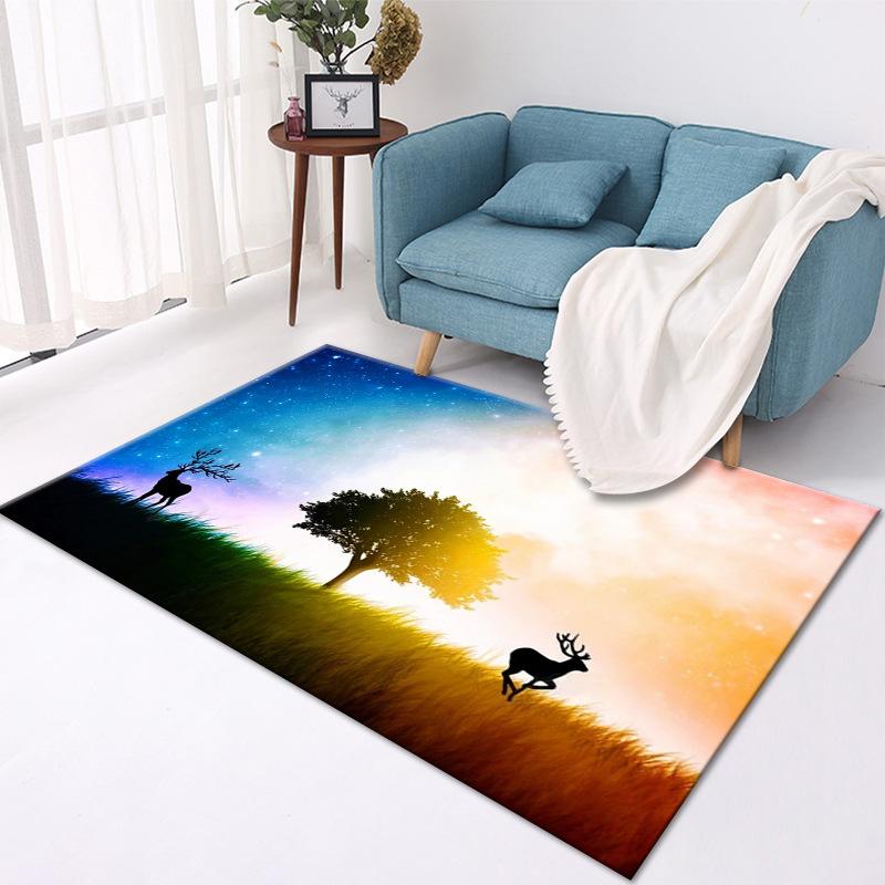 Covor gradient de vis lumina de lux acasa camera copiilor dormitor covor living canapea covoras masuta