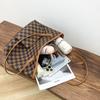 Borsa a mano scozzese vintage, Borsa da donna, Borsa a spalla di grande capacità