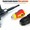 Self-Locking 90 Degree Right Angle Screwdriver Holder Drive Bit Angle Extension Electric Screw Driver Angle Driver Tools