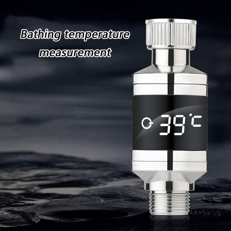 Manometro Temperatura Doccia Facile da Installare per Neonati Anziani e Donne in Gravidanza con Schermo LED