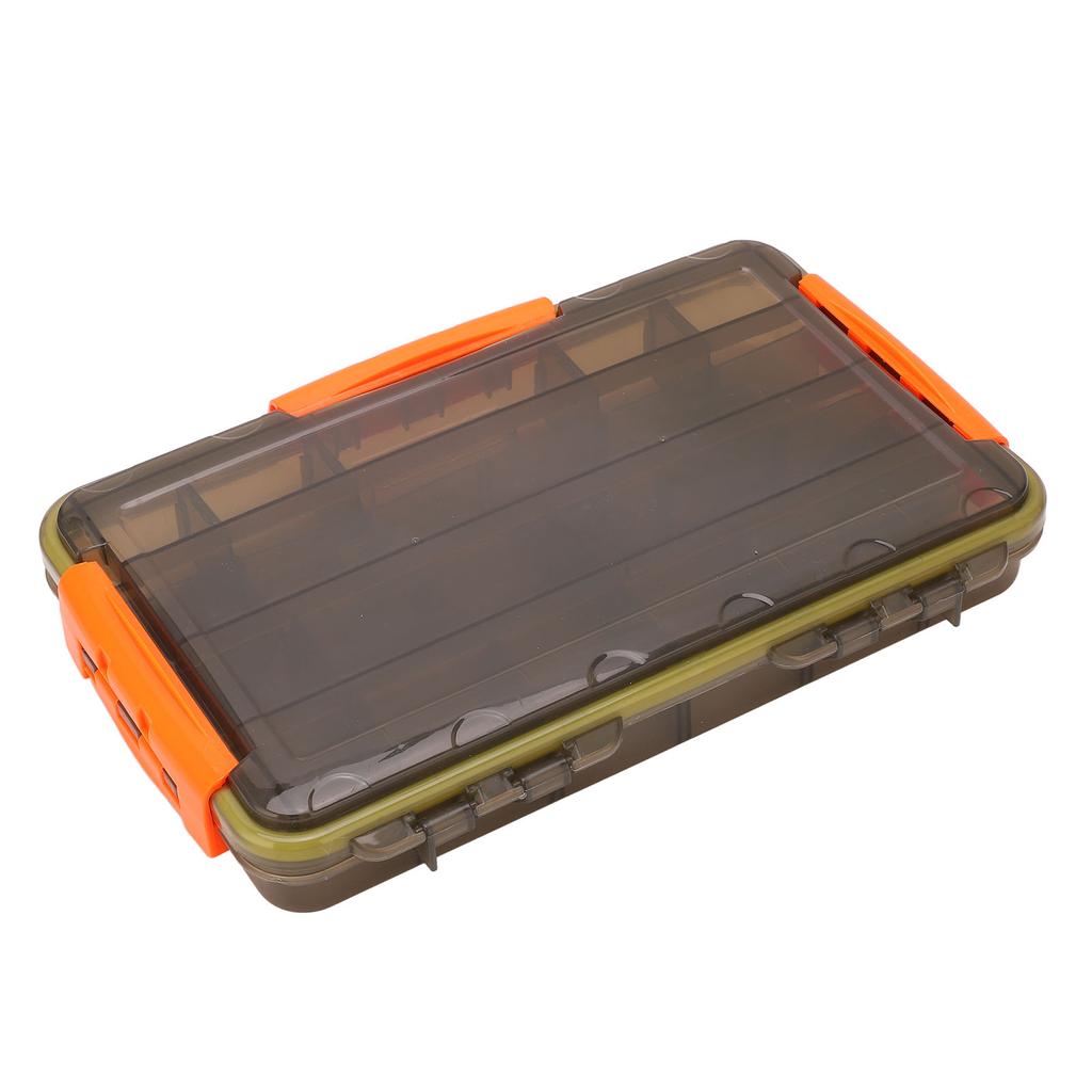 Angelbox Transparentes Plastik mit herausnehmbarer Trennwand Aufbewahrungskoffer für Angelköder für Outdoor