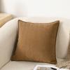 18inch Square Chenille Cushion Covers Polyester Pillow Cases New Throw Pillowcase  Home Decoration