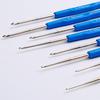 8/10 Pieces Ergonomic Crochet Hooks Set 0.6mm-2.0mm Different Sizes Crochet Hooks Knitting Needle for Lacework Craft