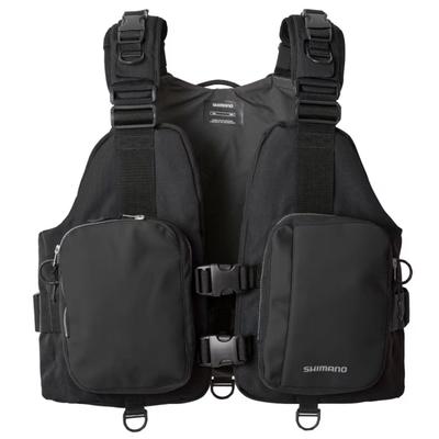 SHIMANO Aftagelig Spilvest Sort Én Størrelse VF-036V