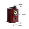 5.5 Inch Fever Passive Bookshelf HiFi Speaker Two-Way 100W Professional Audio Monitor Speakers Sound Box High Power Speaker