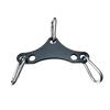Conversion Plate with Hooks Heavy-Duty Lat Pulldown Attachment High-Strength