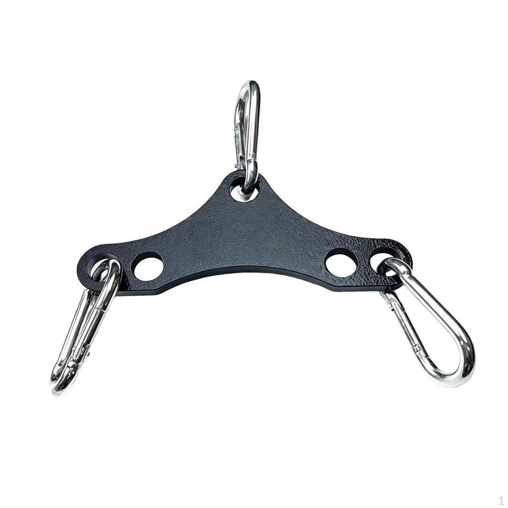Conversion Plate with Hooks Heavy-Duty Lat Pulldown Attachment High-Strength