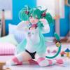 Heiße Hatsune Miku Katzenohren Kurzarm Schlafanzug Hatsune Figur Miku Landschaftsmodell Anime Schönes Mädchen Tischornament Geschenk
