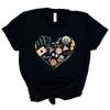 European and American spot bear letter printing crew neck T-shirt spring and summer casual short-sleeved crew neck top T-shirt