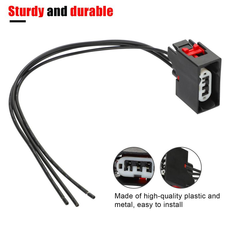 1 set cablaj conector pentru semnalizator de întoarcere față pentru mașină, compatibil pentru Jeep Jk 68065016AB 2007-2018