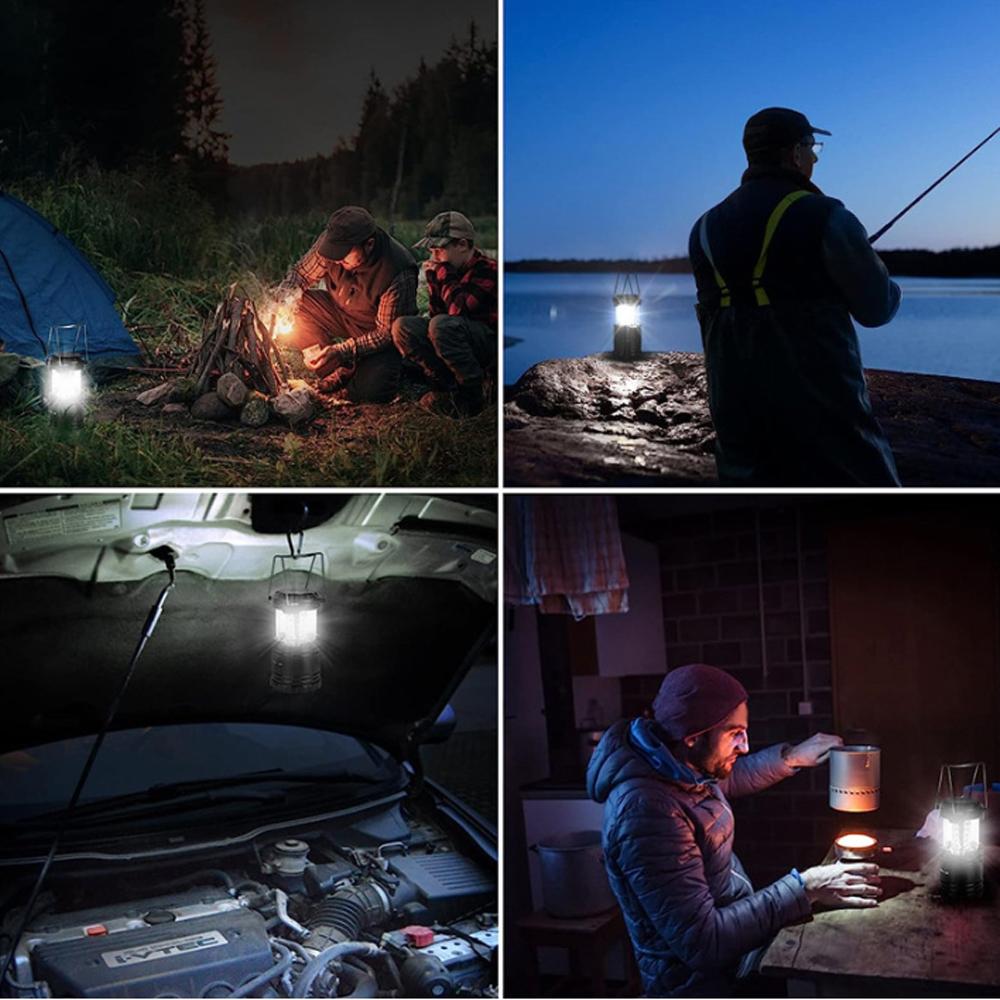 LED Mini Tent Lamp Portable Lantern Telescopic Torch Camping Lantern Waterproof Emergency Outdoor Light Camping special purpose
