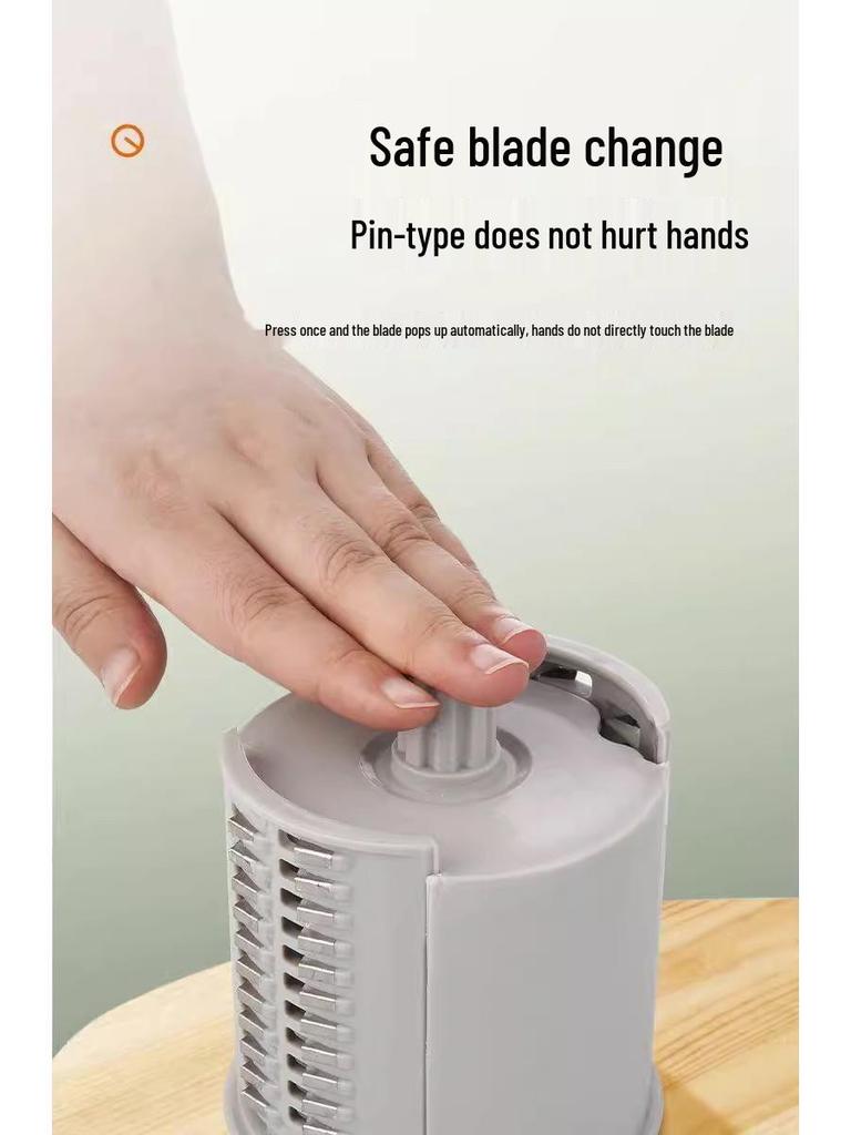 Storm Hand-Crank Vegetable Cutter: Julienne Slicer & Grater for Potatoes and Carrots