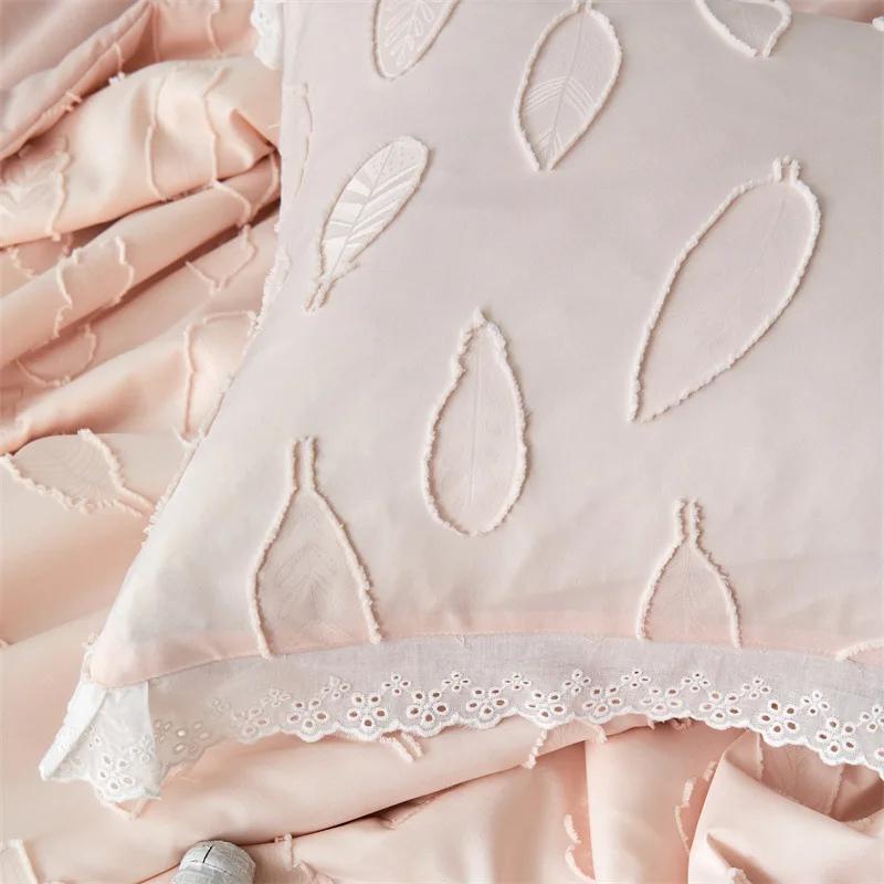 Cuvertură de vară antibacteriană cu flori de soia, cu flori tăiate, tridimensională