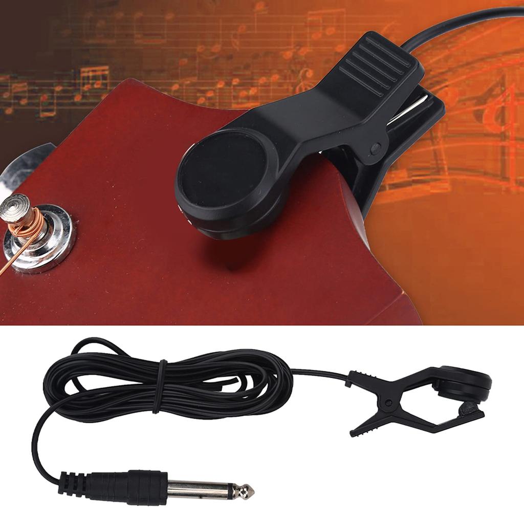 Pip Ntact Clip-on Portable Microphone Pickup for Tuner Instruments