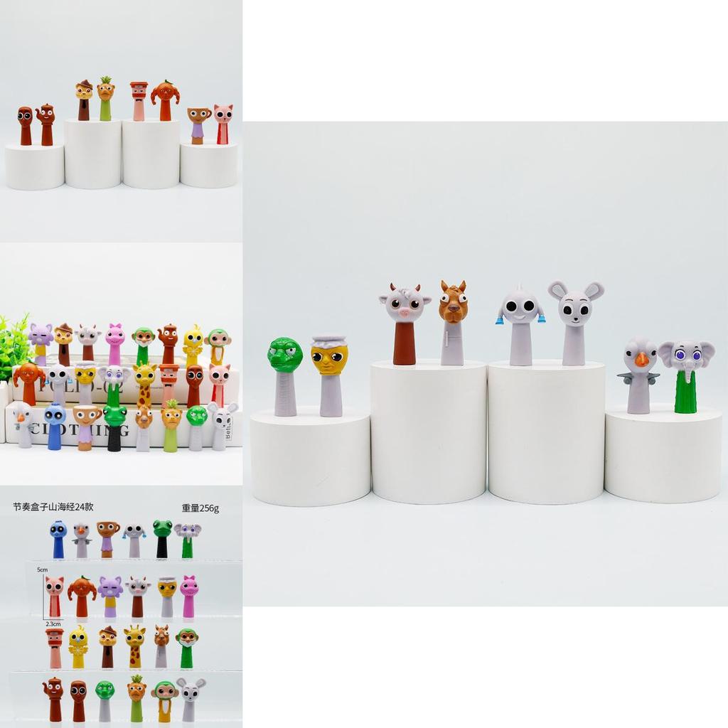 Italian Brainrot Al Sprunki Pvc Model Toy With Cute Animal Figures For Kids Birthday Gift