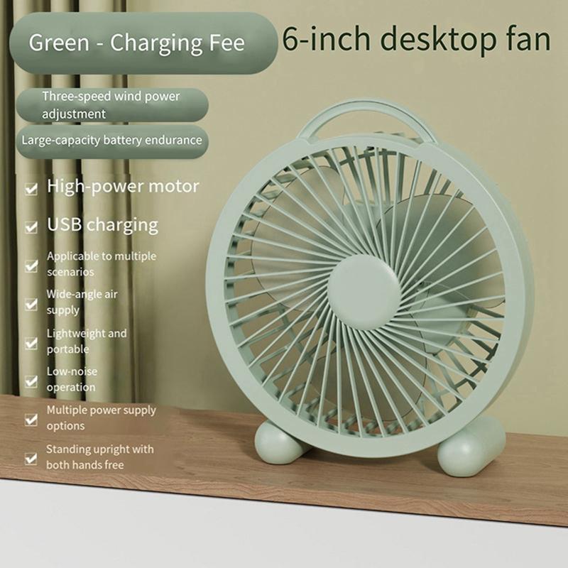USB nabíjecí stolní ventilátor přenosný stolní ventilátor