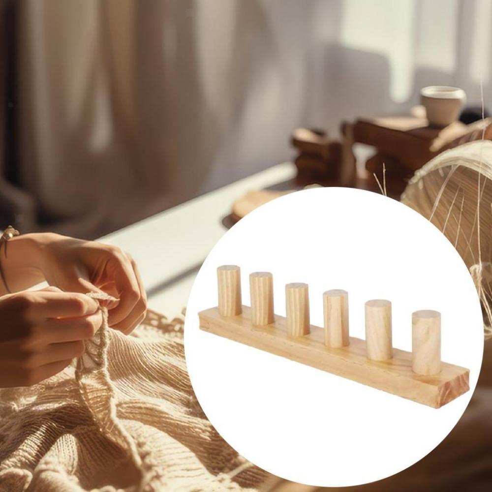 Chunky Blanket Knitting Loom Adjustable Portable Weaving Tool for Handmade Thick Yarn Crochet Accessories and Kits Crochet tool