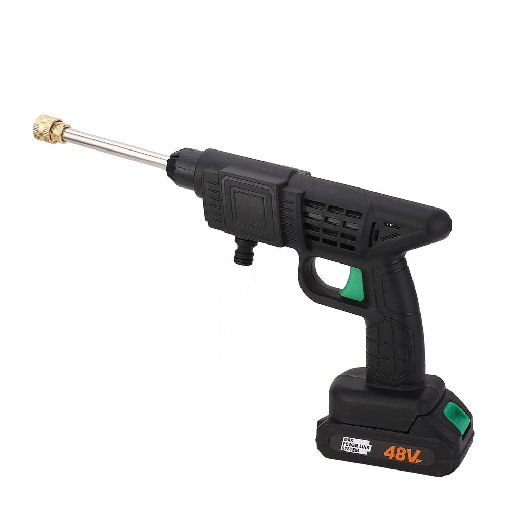 Akkudruckreiniger 4.5?5,5 bar 3?5m Reichweite 460W Tragbarer Batteriebetriebener Hochdruck-Auto