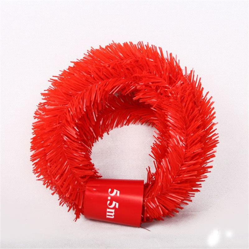 5.5m Shapeable Christmas Garland Ribbon for European and American Holiday Decorations