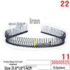 Unisex Invisible Sports Iron Headband - Korean Style Wave Hair Clip.
