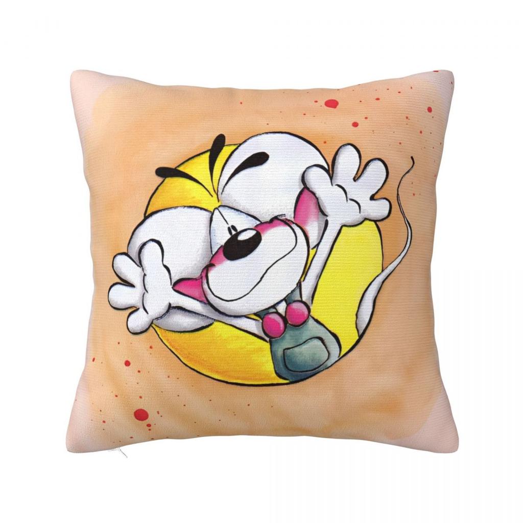 DDiddls Cartoon Pillowcases Seat Cute Diddl Cushion Case Creative Throw Pillow Case