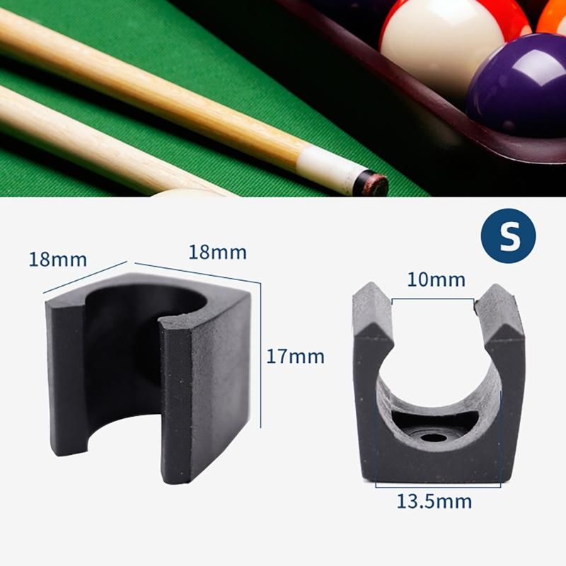20 Stück Angelrutenhalter-Clips Billard Pool Queue Clips Kunststoff Angelruten-Clips Snooker Queue Fixierclips Langlebig