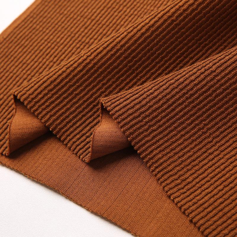 Costum Rochie cu Mâneci Lungi în Dungi pentru Femei Casual Șal Fără Mâneci Larg Mărime Mare Fustă Scurtă