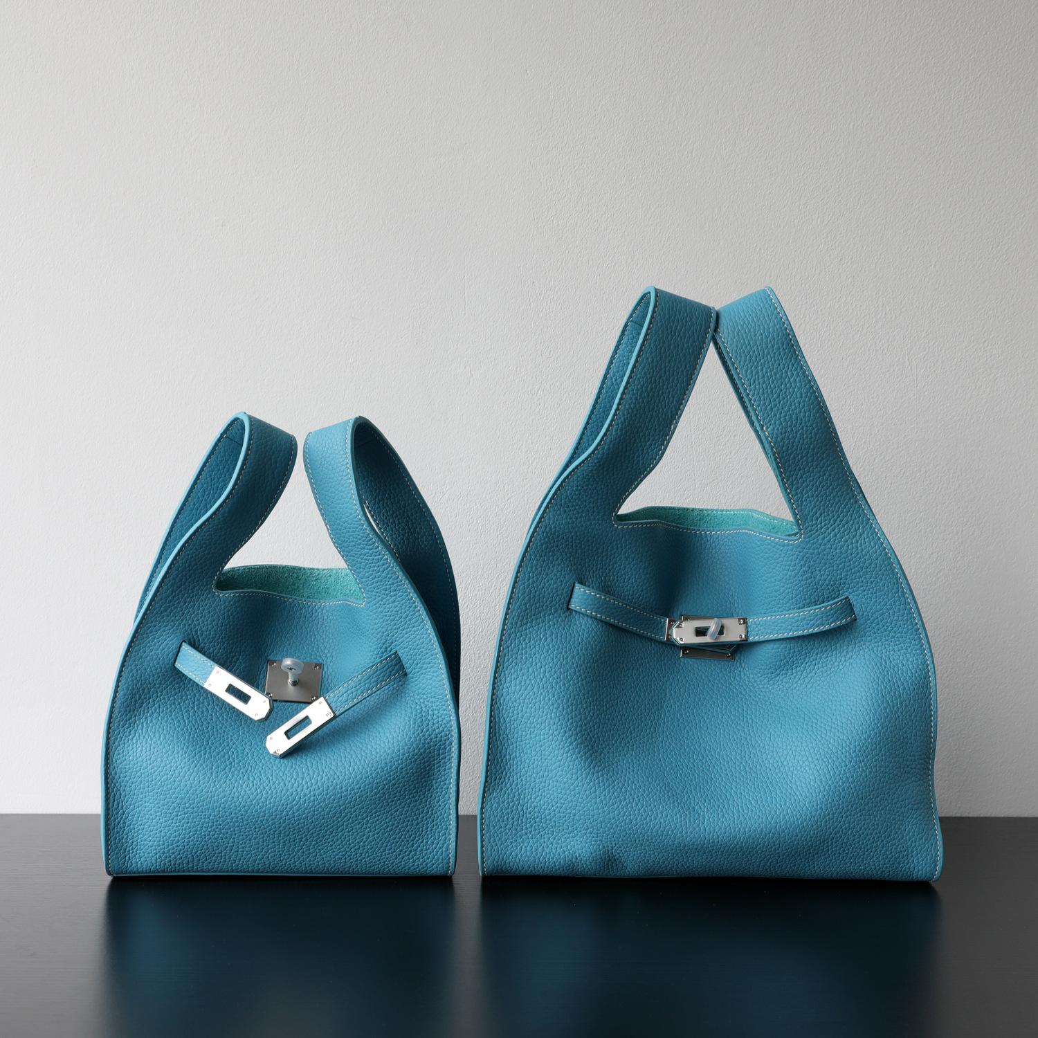 

Нишевая роскошь простой отдых вощеный шнур первый слой коровьей кожи повседневный жилет для поездок сумка-корзина для овощей на одно плечо через плечо женская Large