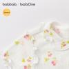Balabala Infant Girl's Heart Print Short Sleeve T-shirt