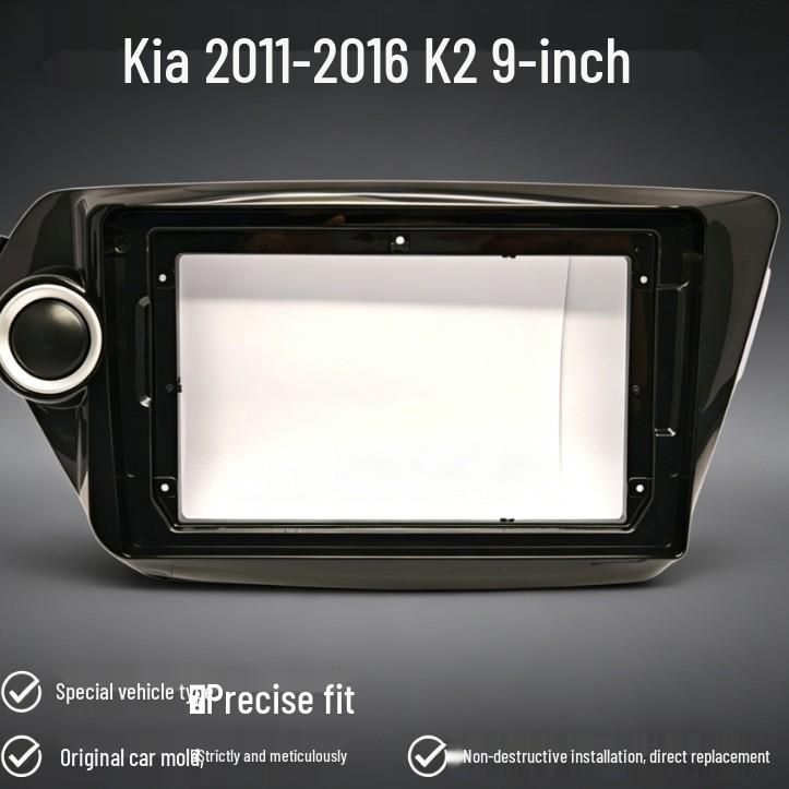 9palcový panel středové konzole s výdechem pro Kia K2 2011-2016 - Příslušenství pro renovaci