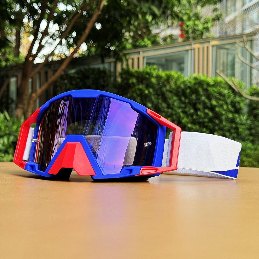 Motorcycle Goggles Men's Moto Cross Riding Windproof And Sand Resistant Detachable Off-road Helmet Glasses