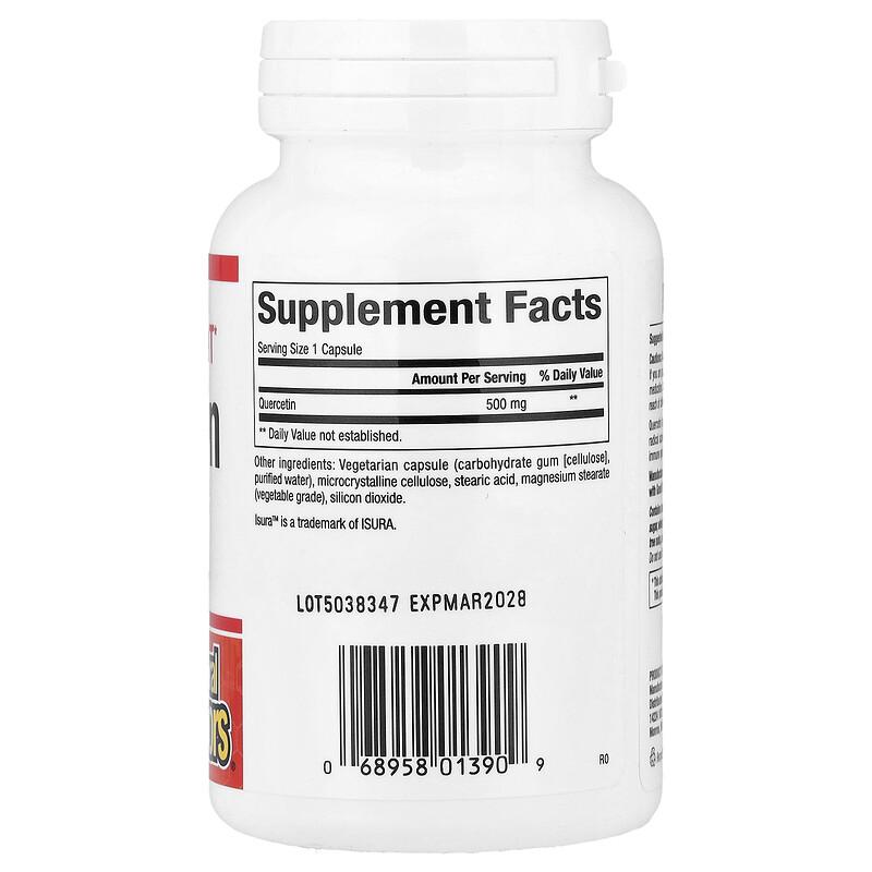 Quercetin, 500 mg, 60 Vegetarian Capsules