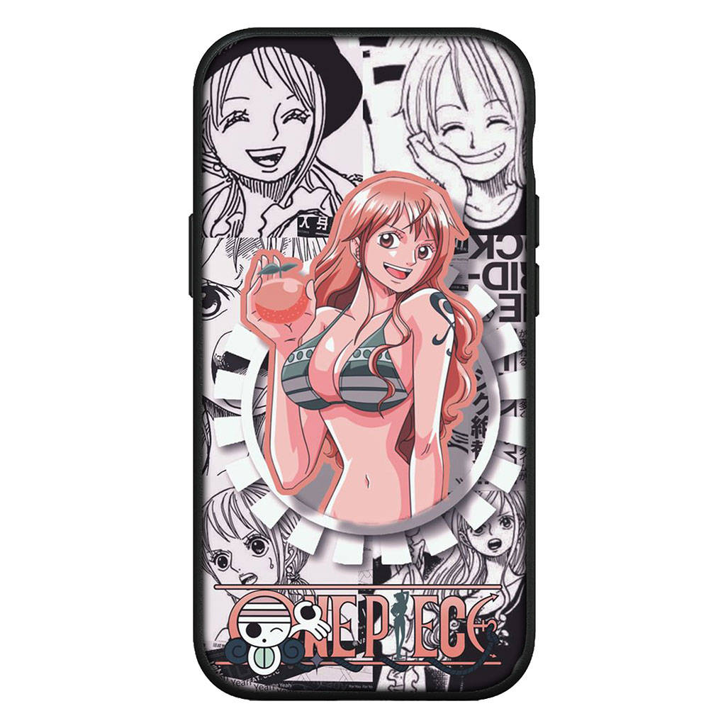 Cover for iPhone 16 15 Xiaomi Redmi Note 14 13 12 11 Pro Max X 8 9 16e Samsung Galaxy S25 S24 S23 Moto E15 OPPO Huawei Nami One Piece Luffy Phone Case