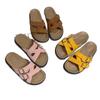 Thick-Soled Seaside Beach Shoes Wear Women'S Summer Versatile Casual Slippers French Retro Style Birkenstocks Sandals Suede