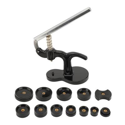 13pcs Watch Back Case Closer Kit Simple Convenient Anti Scratch Metal Watch Press Set for Home
