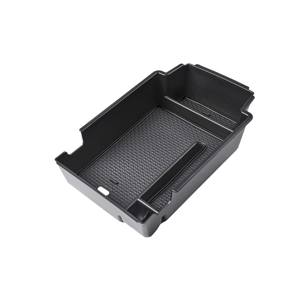 Center Console Organizer for Chevy Blazer 2024 Accessories, ABS Armrest Storage Box ert Tray