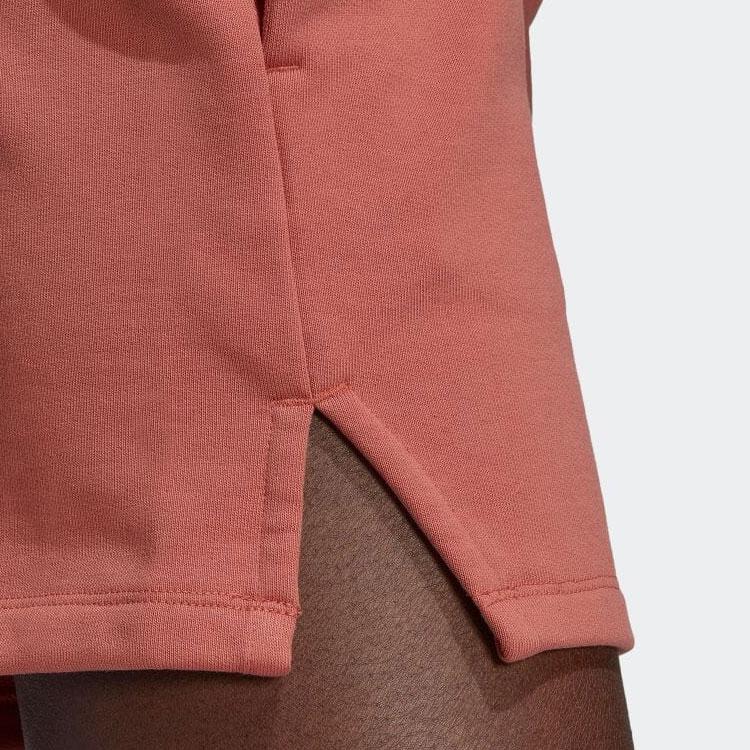 Adidas Originals Trefoil Logo Decal Casual Straight Shorts Women Bottoms Pink HM1793