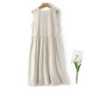 Spring and Summer Striped Loose Vest Dress