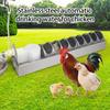 Stainless Steel Automatic Chicken Waterer For Poultry Durability Easyly Clean  Perfect For Home Or Farm Use