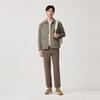 JOEONE Men's Slim-Fit Textured Easy-Care Casual Jacket
