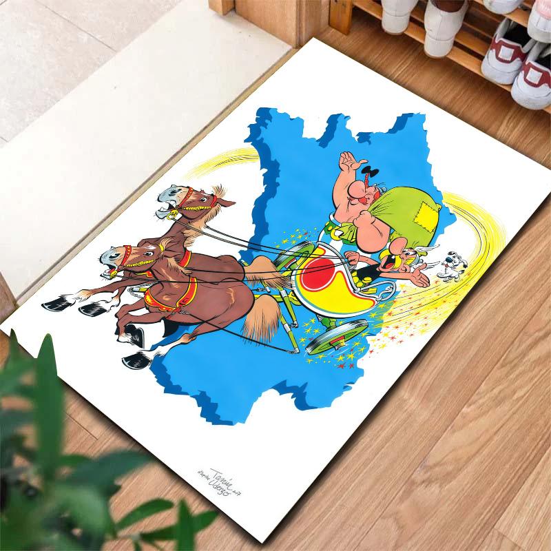 Asterix Carpet Rug for Living Room Bedroom Home Sofa Decoration,Kids play Nonslip Floor Mat