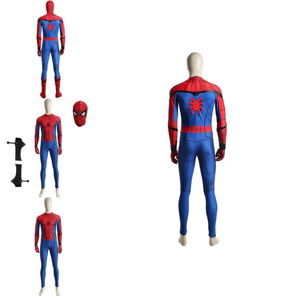 Stunning Spiderman Homecoming Cosplay Costume With Exquisite 3d Printed Design