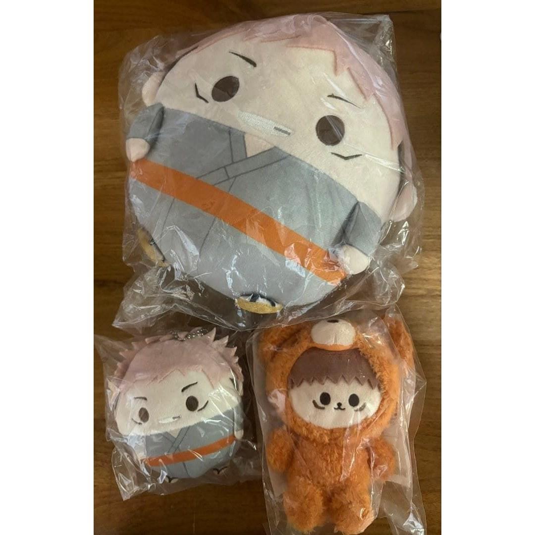 Jujutsu Kaisen Haguhagu Mini Sitting Plush Toy Itadori Yuuji Nuikujis 3