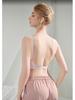 Beautiful Backless Seamless Ice Silk Bra - Women's Thin Summer Wire-Free Push-Up Design