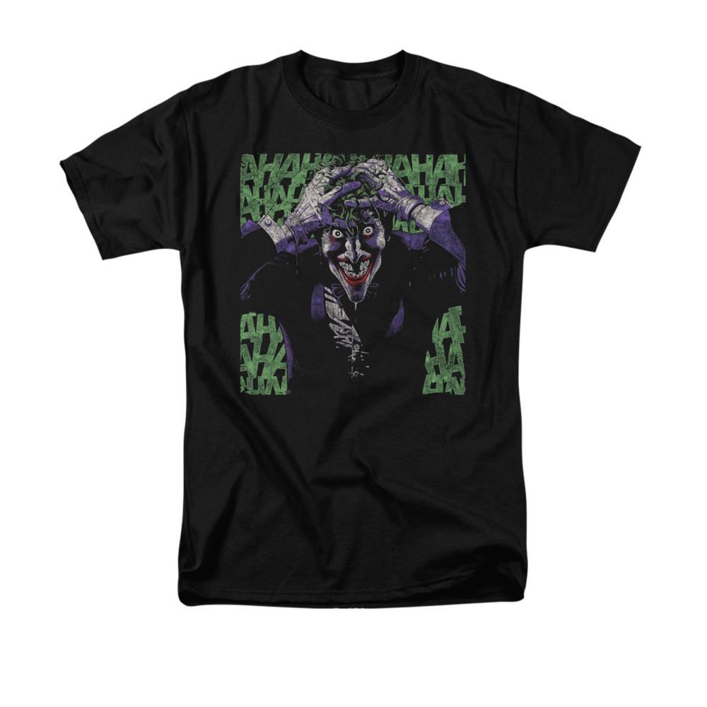 BATMAN JOKER INSANITY DC COMICS Licensed Adult Men039;s Graphic Tee Shirt SM-6XL Unisex T-Shirt S